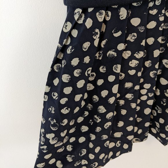 Vintage Louis Feraud Wool Silk Ruffle Shift Dress - Picture 4 of 13